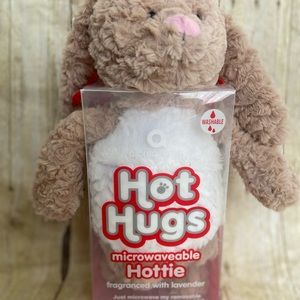 Hot hugs hottie bunny with lavender